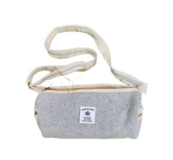 Manufacturer, Exporter, Importer, Supplier, Wholesaler, Retailer, Trader of Organic Culture Hemp Sling Bag , Natural & Eco-Friendly Crossbody Bags Design-11 For Men and Women in New Delhi, Delhi, India.