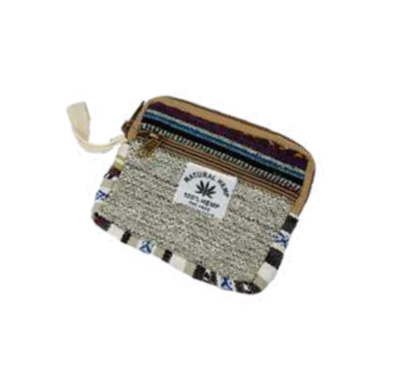 Manufacturer, Exporter, Importer, Supplier, Wholesaler, Retailer, Trader of Organic Culture Hemp Hand Pouch Design 8, Natural & Eco-Friendly  Bags Design-8 For Men and Women in New Delhi, Delhi, India.