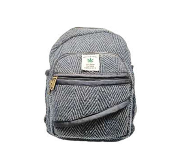 Manufacturer, Exporter, Importer, Supplier, Wholesaler, Retailer, Trader of Organic Culture Hemp Printed Designer Backpack, Natural & Eco-Friendly For Men and Women in New Delhi, Delhi, India.